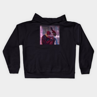 Mistletoe kiss Kids Hoodie